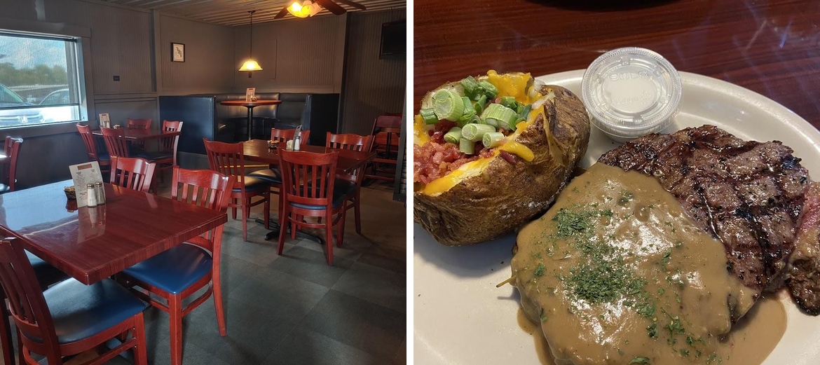 The Beef and Barrel Restaurant & Lounge Menu