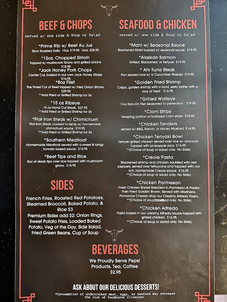 The Beef and Barrel Restaurant & Lounge Menu image 3