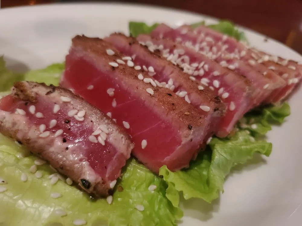 Seared Ahi Tuna Appetizer